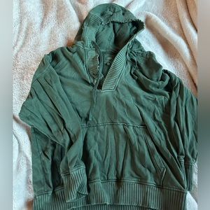 Hooded oversized Sweatshirt Aerie size L